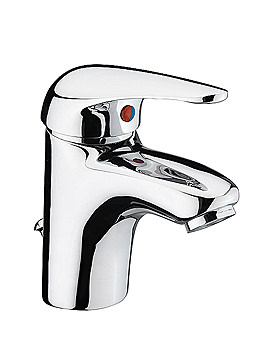 Seattle Deluxe Monobloc Basin Mixer Tap With Pop Up Waste | SE/206/C