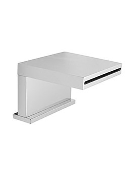 Vado Notion Waterfall Bath Spout Deck Mounted