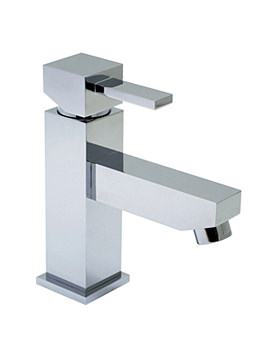 Vado Té Mini Mono Basin Mixer Tap | TE-100M/SB
