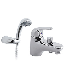 Vado Axis Single Lever Mono Bath Shower Mixer Tap With Kit