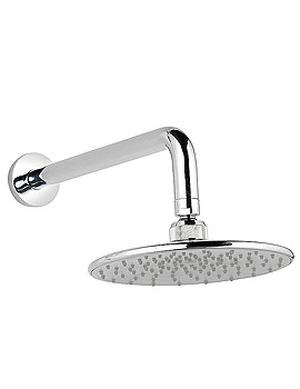Home Of Ultra Vienna Ecco Round Fixed Shower Head And Arm