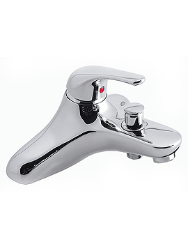 Vado Axis Deck Mounted Single Lever Bath Shower Mixer Tap
