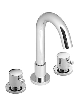 Vado Zoo Deck Mounted 3 Hole Bath Filler Tap