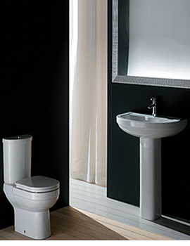 RAK Charlton Cloakroom Suite - Space Saver 4 Piece Suite