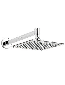 Home Of Ultra Aspect Square Fixed Shower Head And Arm