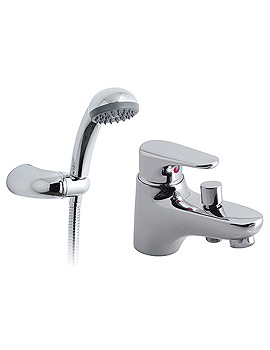 Vado Chelsea Single Lever Mono Bath Shower Mixer Tap With Shower Kit