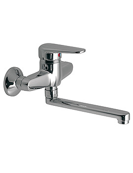 Vado Chelsea Wall Mounted Exposed Sink Mixer Tap