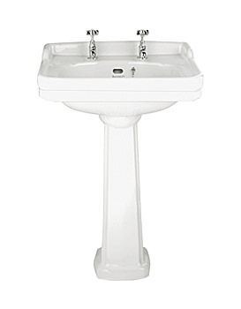 Balterley Ambience Wash Basin with Pedestal Traditional Basin