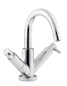 Home Of Ultra Horizon Mono Basin Mixer Tap With Push Button Waste