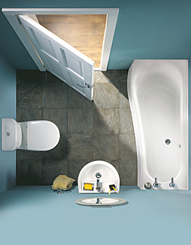 Balterley Concave Suite with Concave Bath