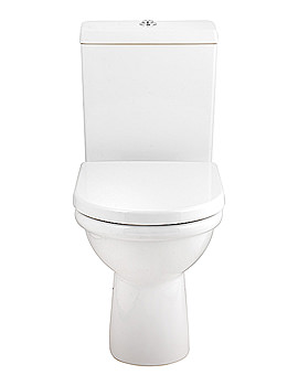 Balterley Mirage Closed Coupled WC With Cistern and Fittings 660mm