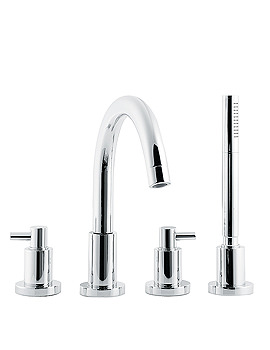 Home Of Ultra Horizon 4 Hole Deck Mounted Bath Shower Mixer Tap