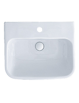 RAK Metropolitan Semi-Recessed Basin 52cm