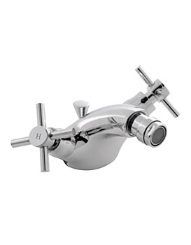 Vado Vecta Mono Bidet Mixer Tap With Pop-Up Waste