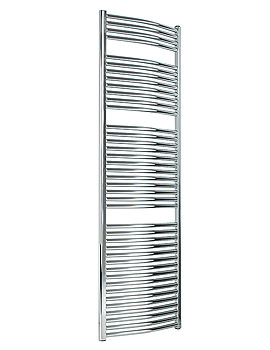 Sorrento Classic Italian Straight Chrome Towel Rail 600 x 880 | TRSC6W880