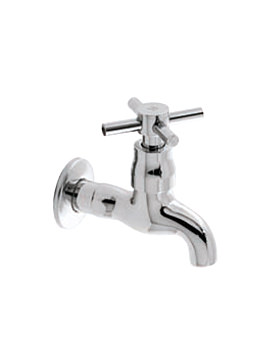 Image of Vado Vecta Wall Mounted Bib Tap 100mm - VEC-162-CD-10