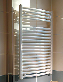 Sorrento Classic Italian Straight White Towel Rail 500 x 1820 | TRSW5W1820