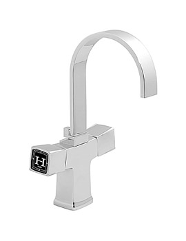 Vado Time Mono Basin Mixer Tap With Pop-Up Waste