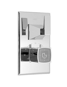 Vado Time Wall Mounted Concealed Thermostatic Shower Valve