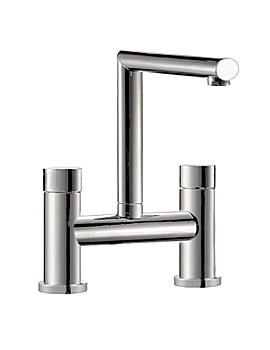 Vado Soho 2 Hole Deck Mounted Bath Filler Tap