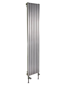 Apollo Ferrara Vertical Stainless Steel Radiator 1400 x 400mm | F14SS7S