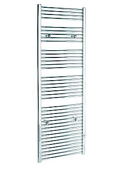 Tivolis Heated Towel Warmer Chrome Finished 750 x 1800mm