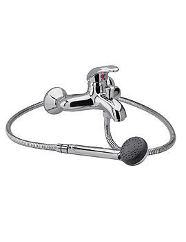 Athena Single Lever Wall Mounted Bath Shower Mixer Tap | PH304