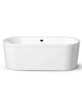 Kaldewei Centro Duo 128-7 Oval Moulded Panel Steel Bath 1800 x 800mm