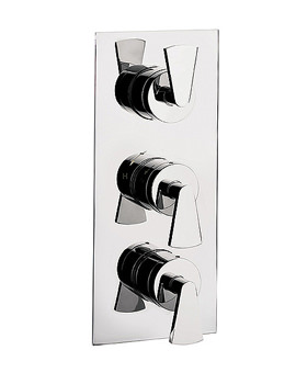Image of Essence Triple Thermostatic Shower Valve with 3 way Diverter | ES3000RC