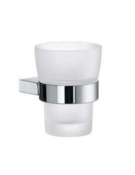 Smedbo Air Glass Tumbler With Holder | AK343
