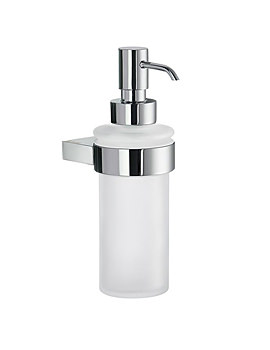 Smedbo Air Wall Mounted Glass Soap Dispenser | AK369
