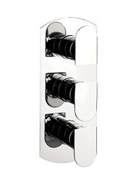 Modest Thermostatic Shower Valve 3 Control Potrait | MO2000RC
