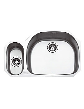 Franke Prestige 1.5 Bowl Stainless Steel Kitchen Sink PCX 160
