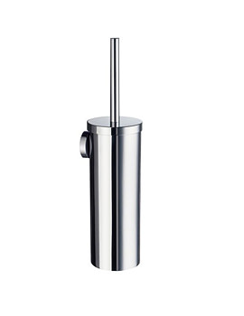 Smedbo Home Wall Mounted Toilet Brush With Brass Container HK332