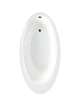 Phoenix Conamore Roll Top Bath With White Surround