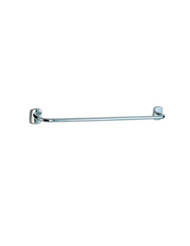 Smedbo Cabin Single Towel Rail | CK3464