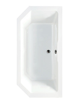 Phoenix Plato Corner Double Ended Bath