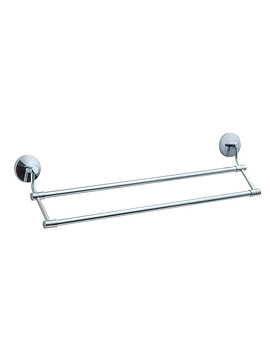 Smedbo Studio Double Towel Rail