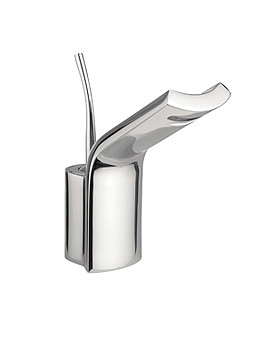 CrossWater Glide MINI Monobloc Basin Mixer Tap | GL114DNC