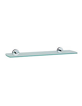 Smedbo Loft Wall Mounted Glass Shelf | LK347