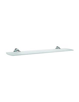 Smedbo Moon Wall Mounted Glass Shelf | MK347