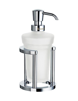 Smedbo Outline Free Standing Glass Soap Dispenser | FK201