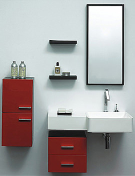 Lauren Murphy Shaded Wall Hung Bathroom Vanity Unit
