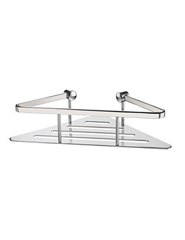 Smedbo Sideline Soap Basket Corner 1 Level | DK3021