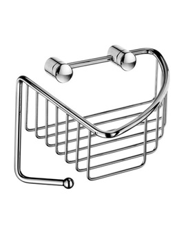 Smedbo Sideline Soap Basket Corner 1 Level | DK1011
