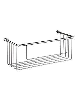 Smedbo Sideline Soap Basket Straight 1 Level 260mm Wide | DK1002