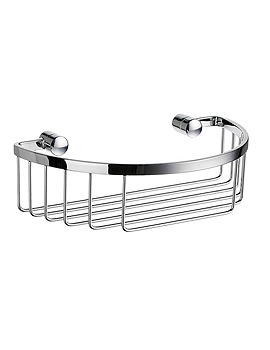 Smedbo Sideline Design Straight 1 Level Soap Basket 225mm Wide DK2011