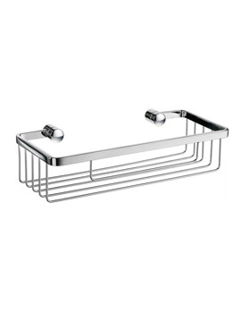 Smedbo Sideline Design Straight 1 Level Soap Basket 250mm | DK2001