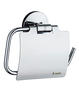 Smedbo Studio Toilet Roll Holder With Lid | NK3414