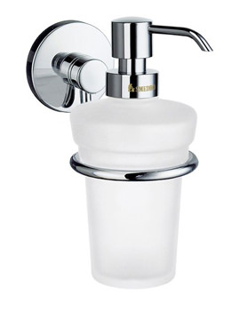 Smedbo Studio Glass Soap Dispenser With Holder | NK369